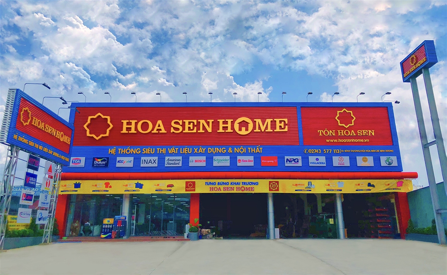 Tập đoàn Hoa Sen khẳng định giá trị thương hiệu bằng chất lượng sản phẩm